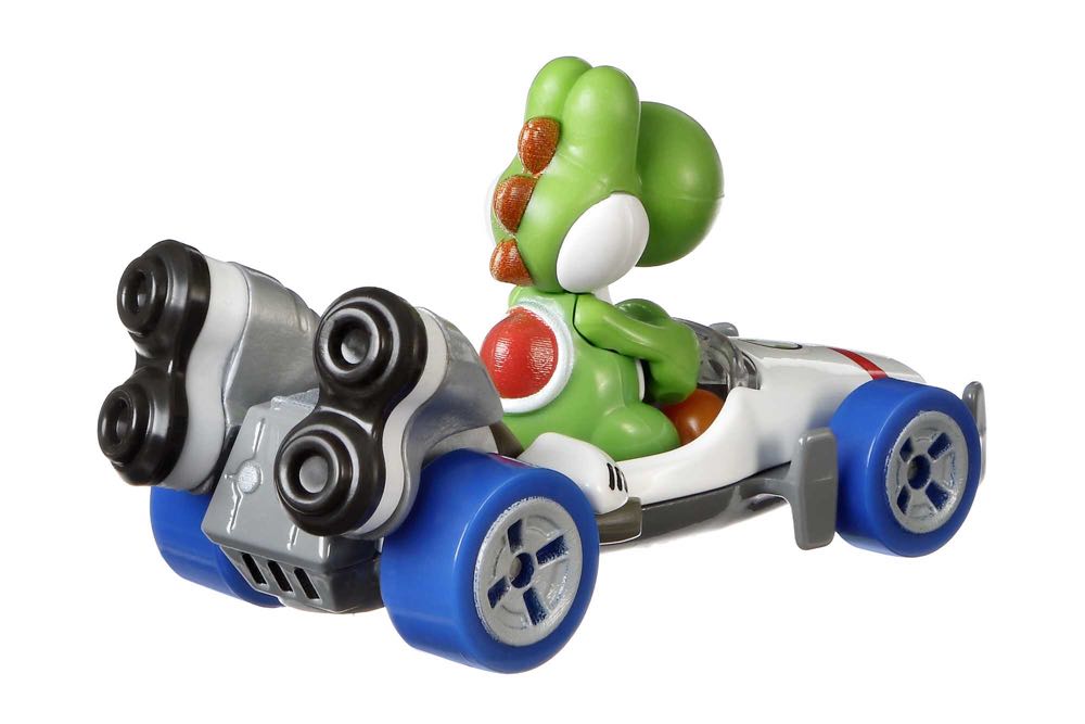 Yoshi B-Dasher - Mattel (Hot Wheels Mario Kart) action figure collectible - Main Image 4
