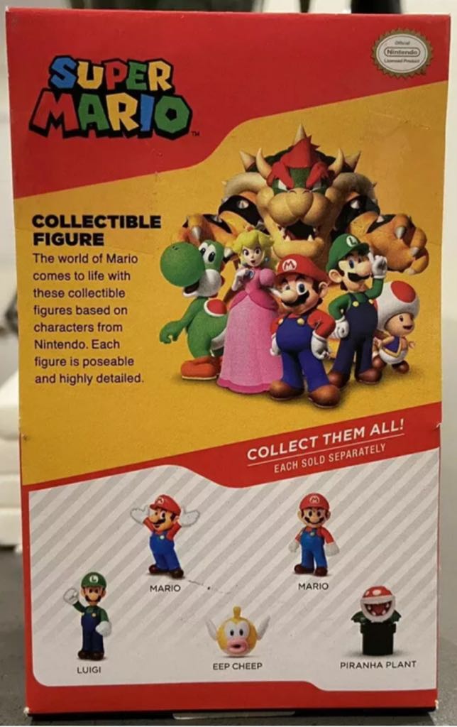 World of Nintendo: Super Mario: Eep Cheep - Jakks Pacific (Super Mario) action figure collectible - Main Image 2