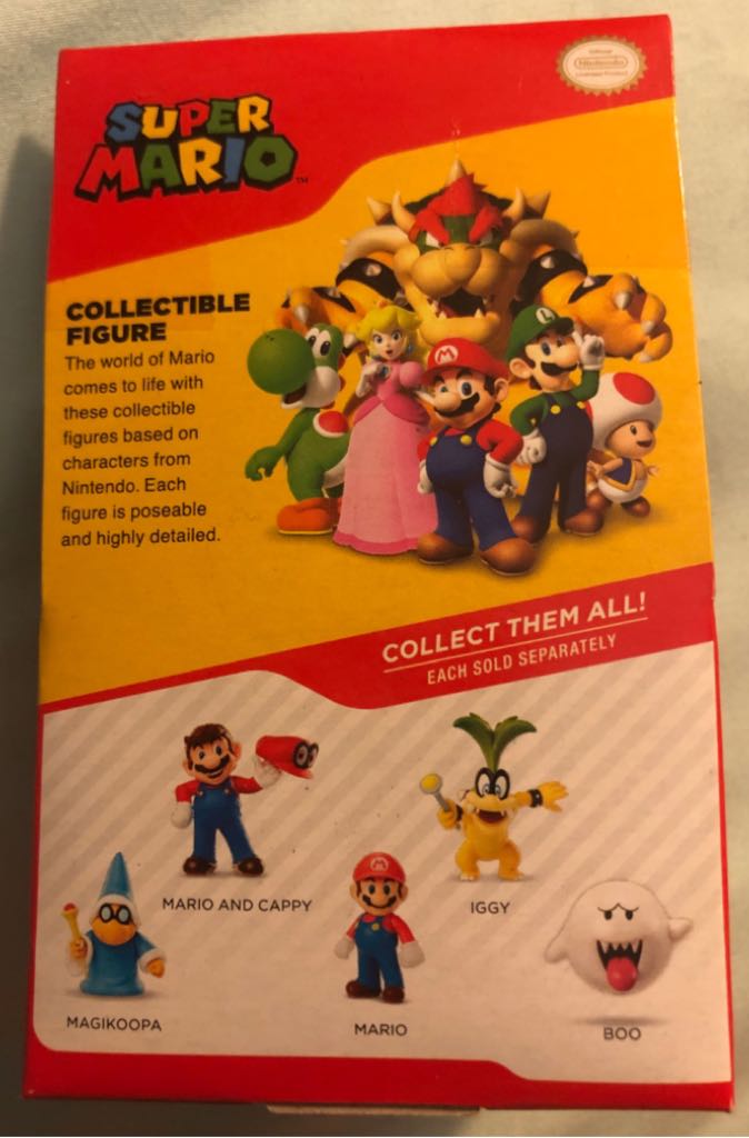 World of Nintendo: Super Mario: Iggy Koopa - Jakks Pacific (Super Mario) action figure collectible - Main Image 2