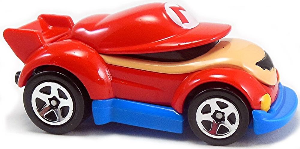 Hot Wheels Character Cars: Super Mario: Mario 1/6 - Mattel (Hot Wheels) (Super Mario) action figure collectible - Main Image 4