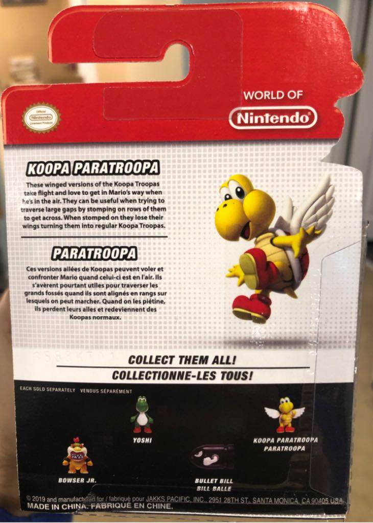 Koopa Paratroopa Red - Jakks Pacific, Inc (World Of Nintendo 2.5) action figure collectible - Main Image 2