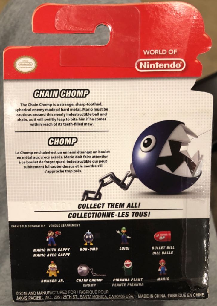 Chain Chomp (Metallic) - Jakks Pacific, Inc (World Of Nintendo 2.5) action figure collectible - Main Image 2