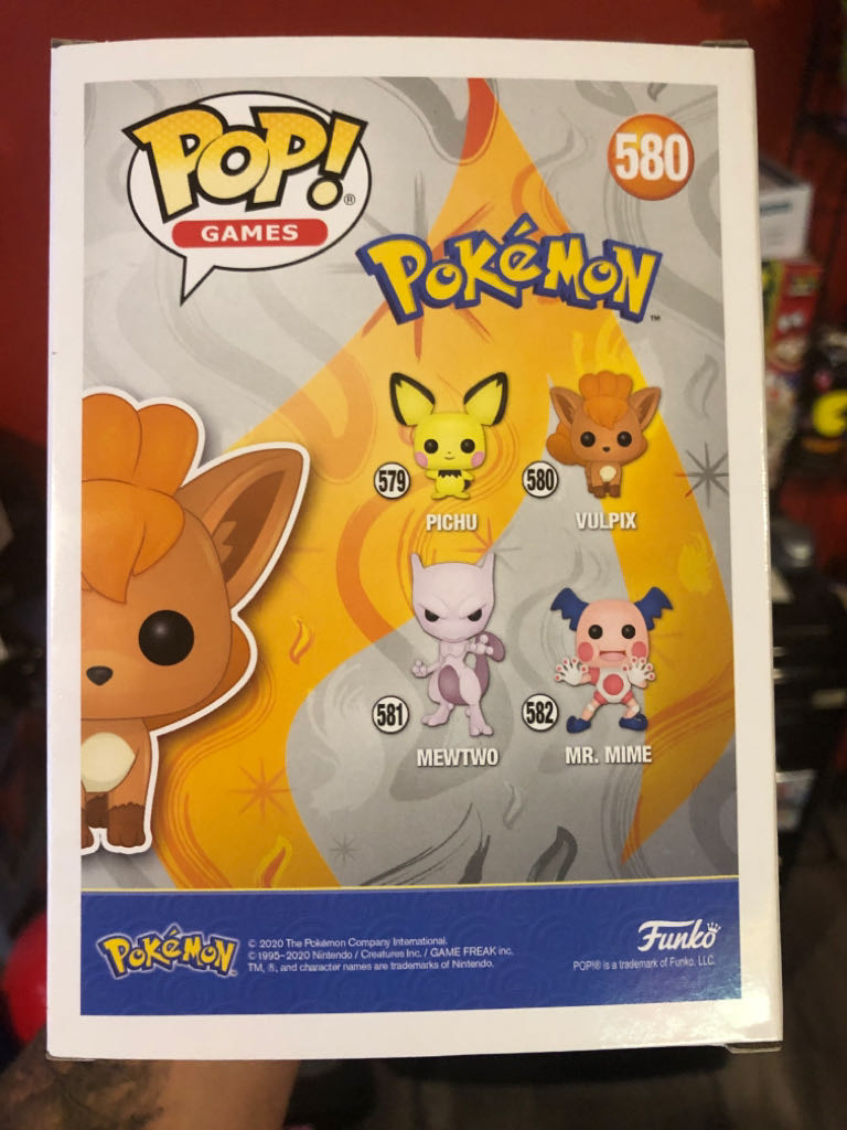 Funko Pop! Pokémon: Vulpix - Funko (Pokémon) action figure collectible - Main Image 2