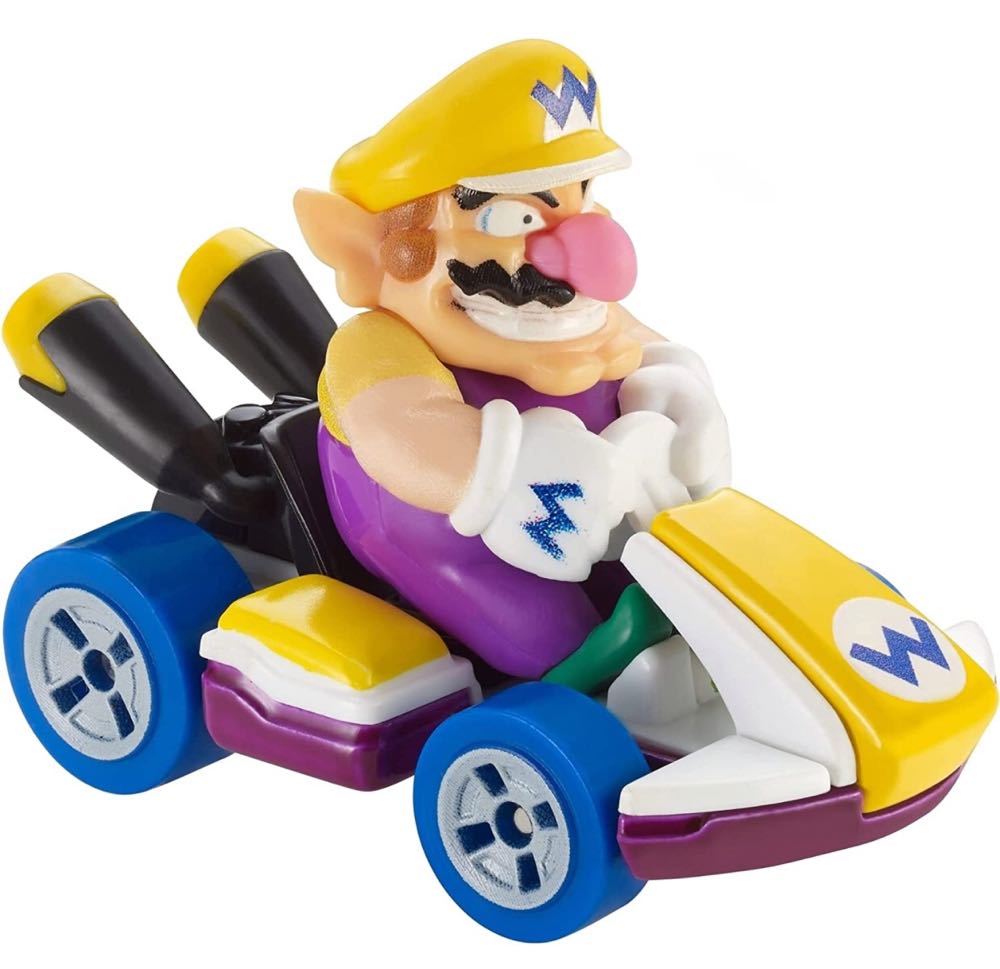 Hot Wheels: Mario Kart: Wario (Standard Kart) - Mattel (Hot Wheels) (Mario Kart 8) action figure collectible - Main Image 3