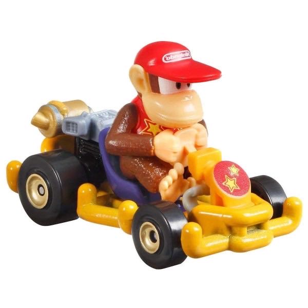 Hot Wheels: Mario Kart: Diddy Kong (Pipe Frame) - Mattel (Hot Wheels) (Mario Kart 8) action figure collectible - Main Image 3