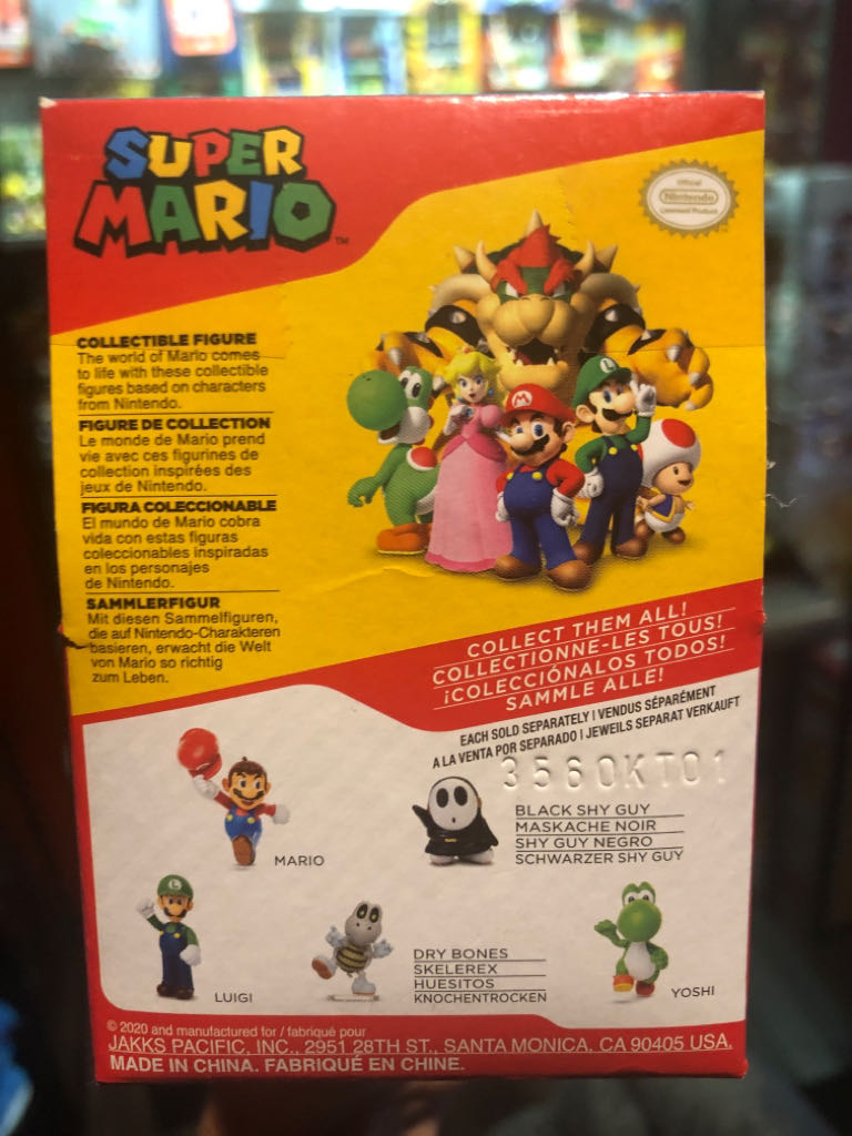 Shy Guy Black - JAKKS Pacific, Inc. (Super Mario 2.5) action figure collectible - Main Image 2