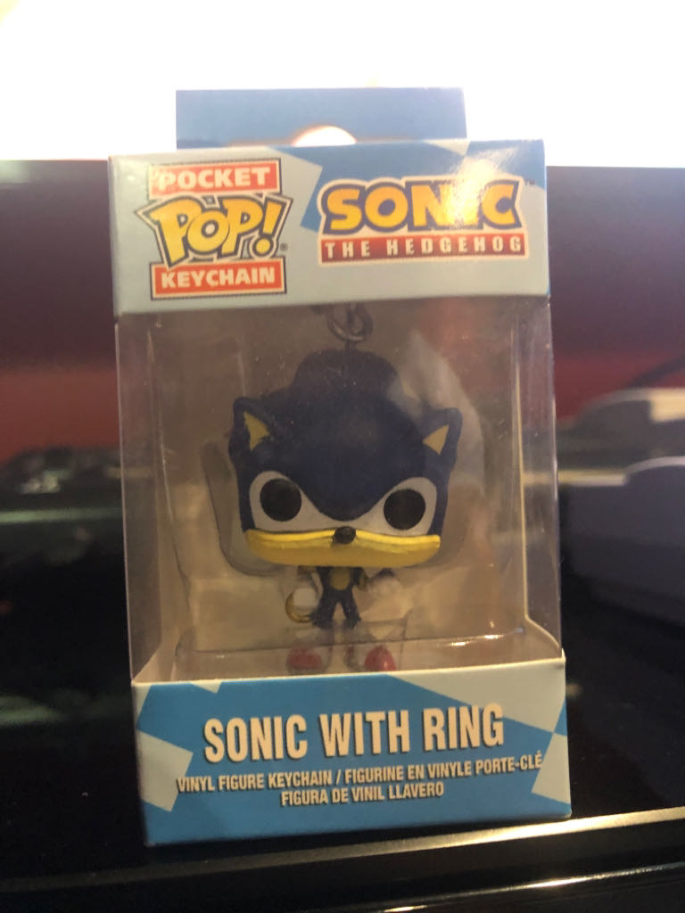 Funko Pop! Sonic the Hedgehog: Sonic Keychain - Funko (Sonic The Hedgehog) action figure collectible - Main Image 2