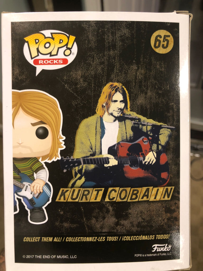 Funko Pop! Rocks: Kurt Cobain - Funko (Nirvana) action figure collectible - Main Image 2