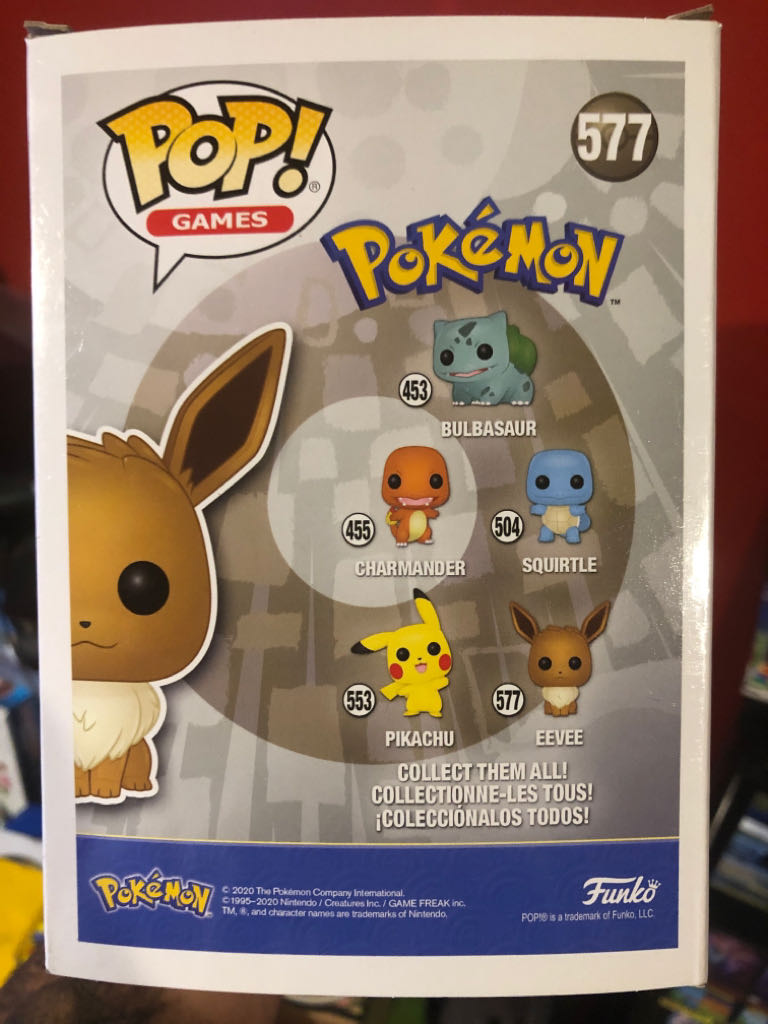 Funko Pop! Pokémon: Eevee - Funko (Pokémon) action figure collectible - Main Image 2