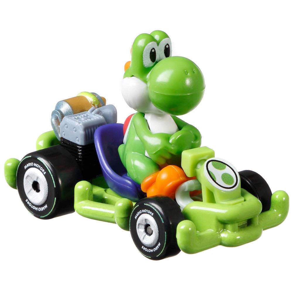 Hot Wheels: Mario Kart: Yoshi (Pipe Frame) - Mattel (Hot Wheels) (Mario Kart 8) action figure collectible - Main Image 3