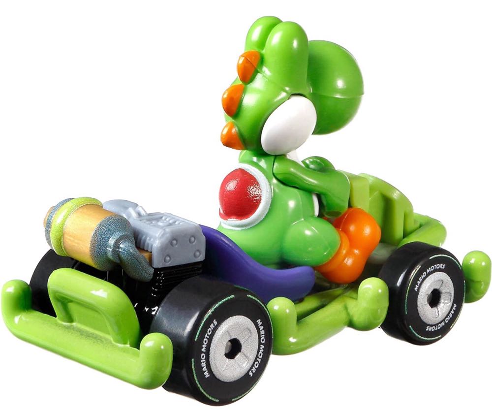 Hot Wheels: Mario Kart: Yoshi (Pipe Frame) - Mattel (Hot Wheels) (Mario Kart 8) action figure collectible - Main Image 4