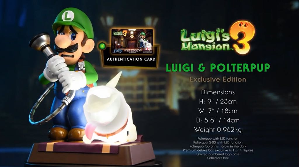 F4F Luigi & Polterpup - First 4 Figures (Luigi’s Mansion 3) action figure collectible - Main Image 2