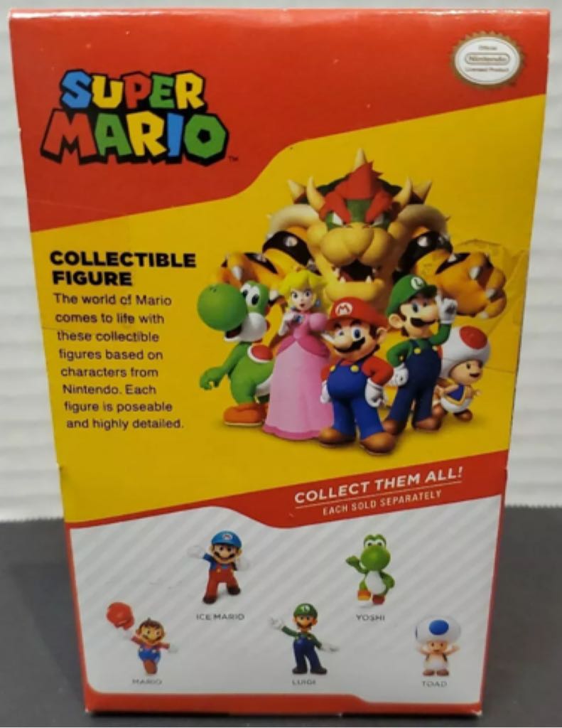 World of Nintendo: Super Mario: Yoshi (Running) - Jakks Pacific (Super Mario) action figure collectible - Main Image 2