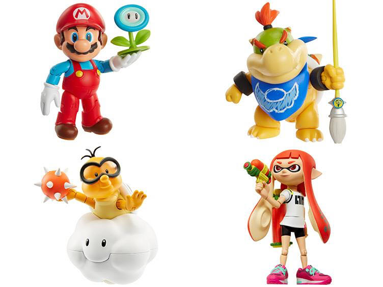 World of Nintendo: Super Mario: Bowser Jr. with Paintbrush Accessory - Jakks Pacific (Super Mario) action figure collectible - Main Image 2