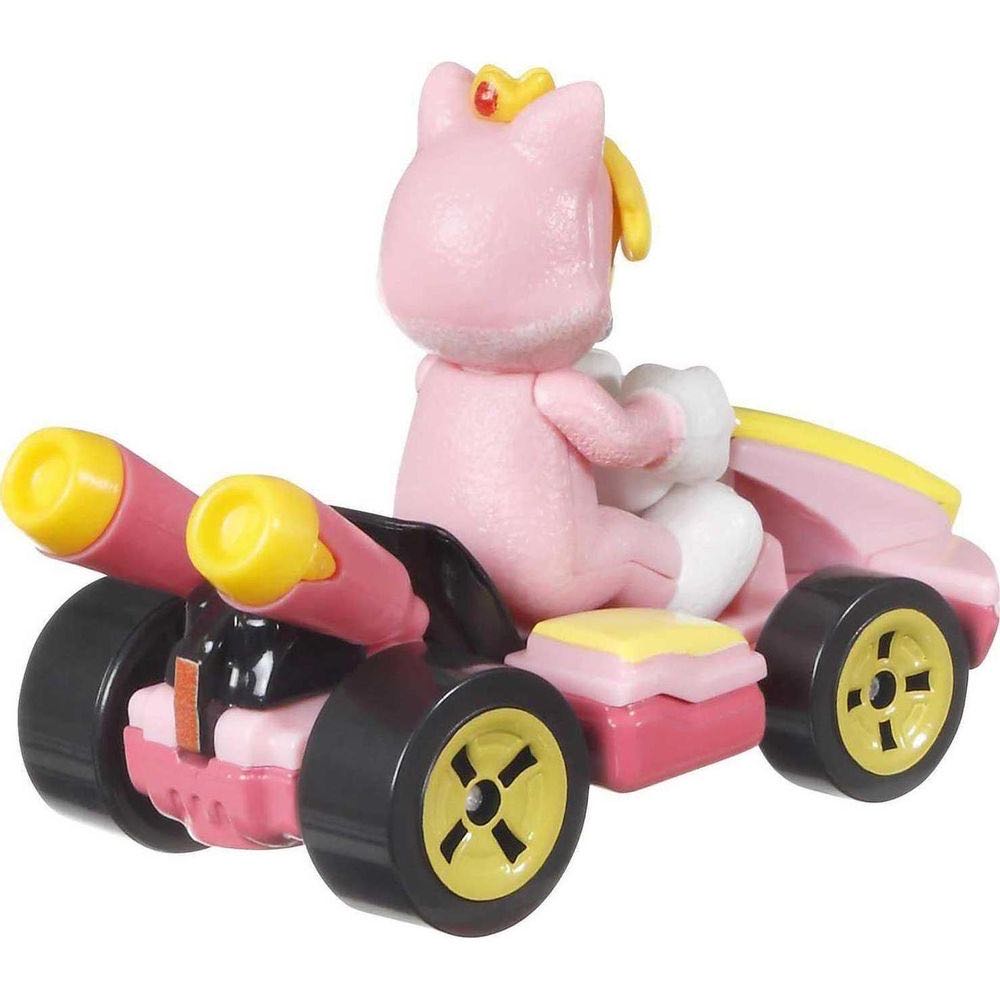 Cat Peach (Standard Kart) - Hot Wheels (Mario Kart) action figure collectible - Main Image 4