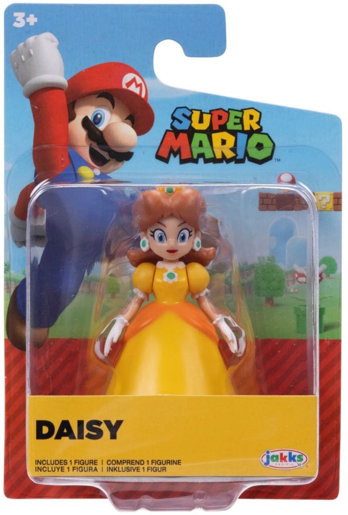 World of Nintendo: Super Mario: Daisy - Jakks Pacific (Super Mario) action figure collectible - Main Image 1