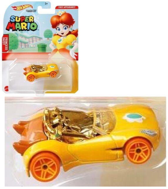 Hot Wheels Character Cars: Super Mario: Daisy - Mattel (Hot Wheels) (Super Mario) action figure collectible - Main Image 3