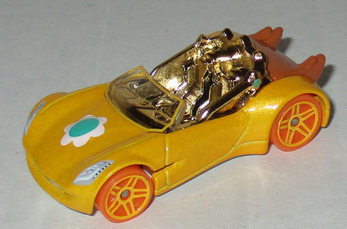 Hot Wheels Character Cars: Super Mario: Daisy - Mattel (Hot Wheels) (Super Mario) action figure collectible - Main Image 4
