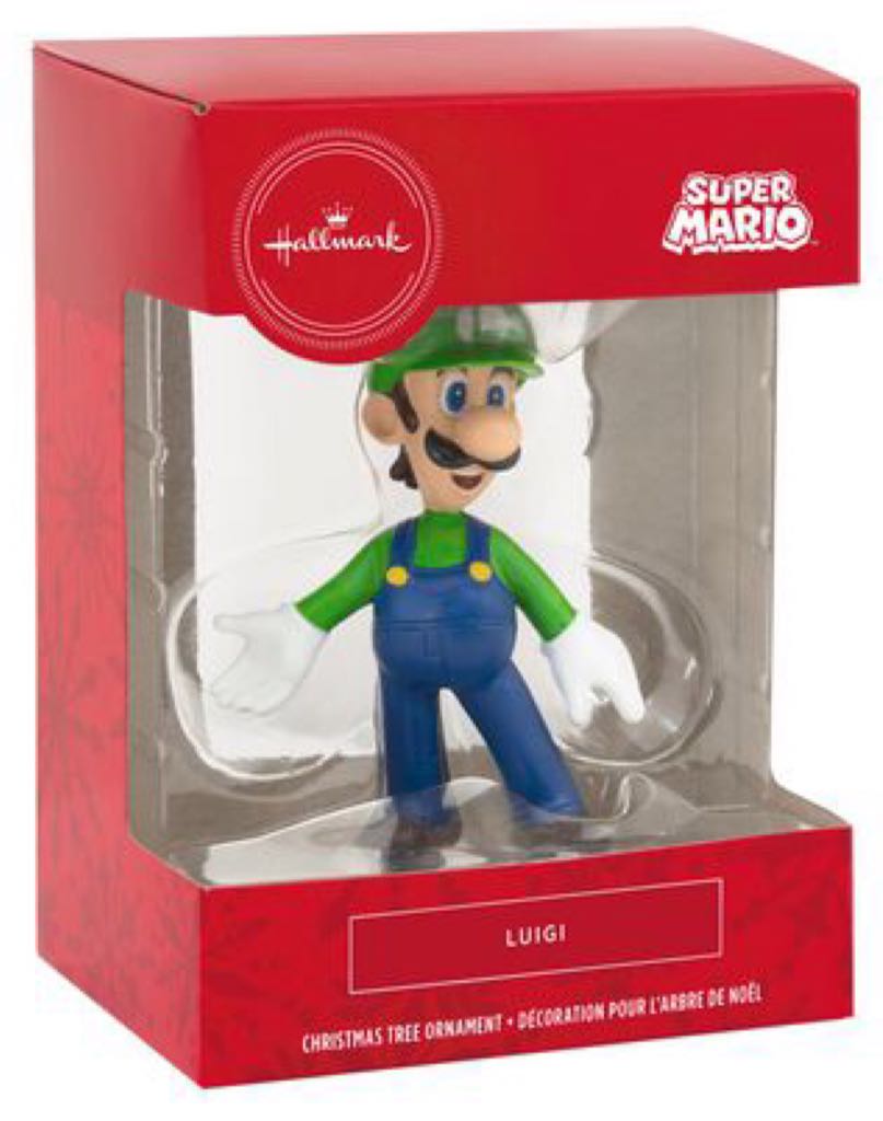 Hallmark: Super Mario: Luigi Ornament  (Super Mario) action figure collectible - Main Image 2