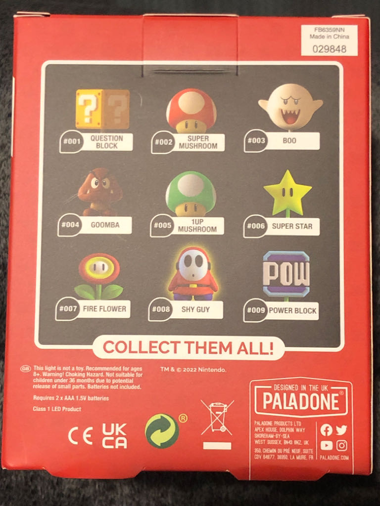 Paladone: Super Mario: Shy Guy Light - Paladone (Super Mario) action figure collectible - Main Image 2