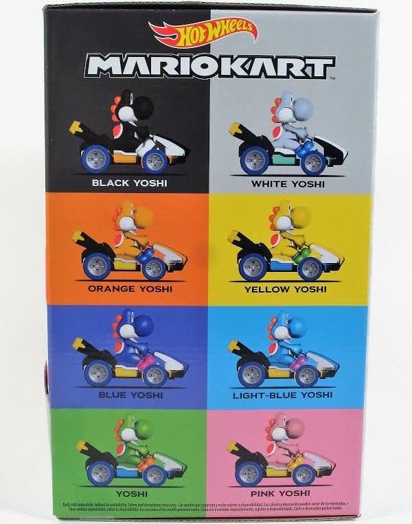 Hot Wheels: Mario Kart: Blue Yoshi (Standard Kart) - Mattel (Hot Wheels) (Mario Kart) action figure collectible - Main Image 4