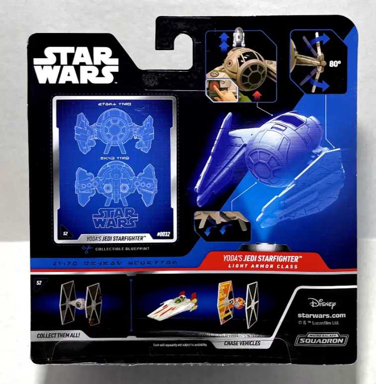 Yoda And R2-D2 With Jedi Starfighter - Jazwares LLC (Star Wars) action figure collectible [Barcode 191726416159] - Main Image 4