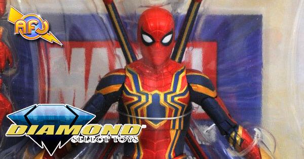 Iron Spider Infinity War - Diamond Select (Avenger Infinity Wars) action figure collectible - Main Image 2