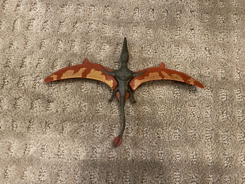 Rhamphorhynchus: Red Variant - Mattel (JW Primal Attack) action figure collectible - Main Image 2