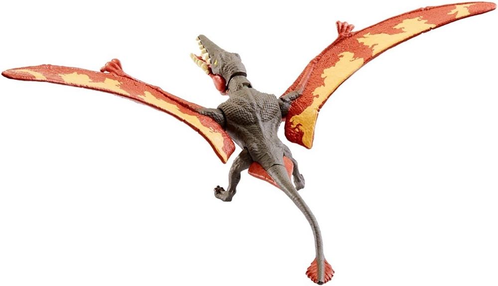 Rhamphorhynchus: Red Variant - Mattel (JW Primal Attack) action figure collectible - Main Image 3