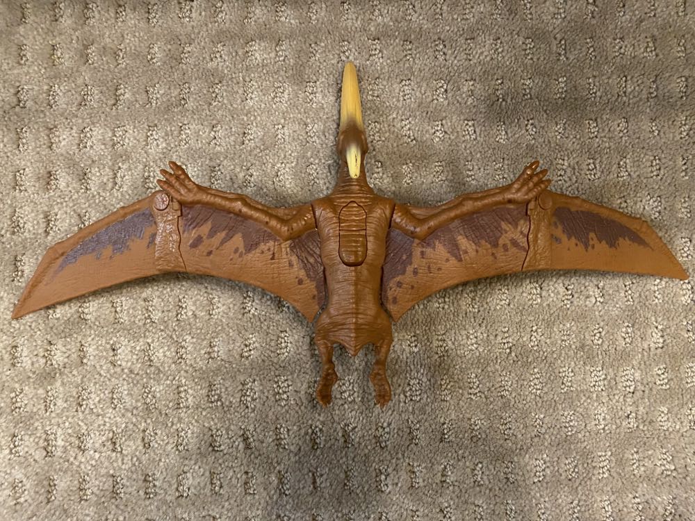 Pteranodon: Brown & Yellow Variant - Mattel (Jurassic World Camp Cretaceous) action figure collectible - Main Image 2