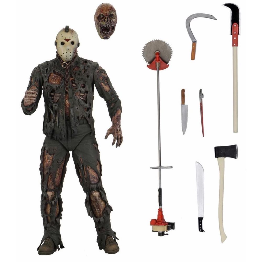 Part 7 Jason Vorhees - Neca (Friday The 13th) action figure collectible - Main Image 4