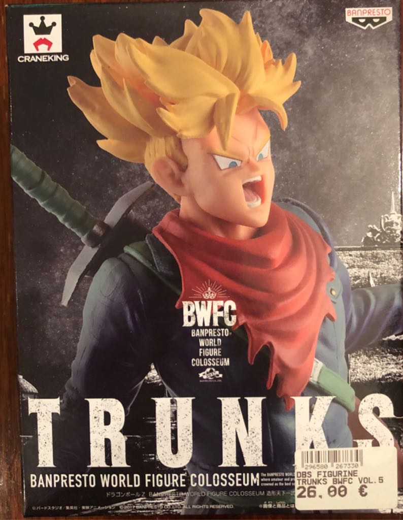 Trunks Future - BWFC / Banpresto (Dragon Ball Z) action figure collectible [Barcode 3296580267330] - Main Image 2