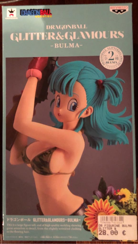 Bulma - Glitter & Glamours / Banpresto (Dragon Ball) action figure collectible [Barcode 3296580813322] - Main Image 2