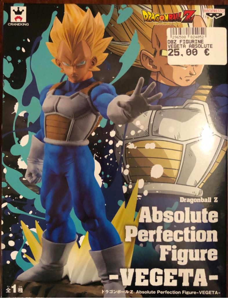 Vegeta Ssj2 - Absolute Perfection Figure / Banpresto (Dragon Ball Z) action figure collectible [Barcode 3296580824052] - Main Image 2