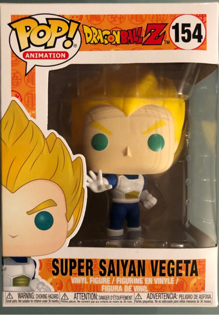 154 Super Saiyan Vegeta - Funko Pop ! Animation (Dragon Ball Z) action figure collectible - Main Image 2