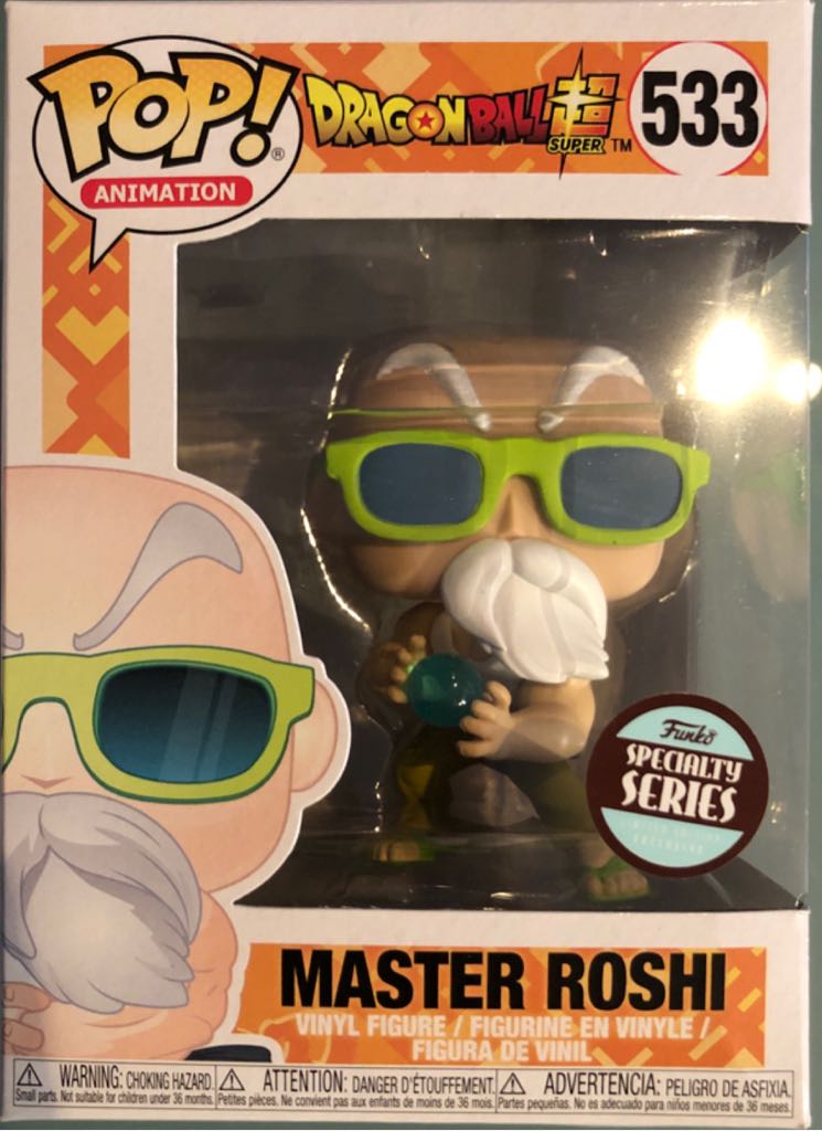 533 Master Roshi Max Power Kamehameha - Funko Pop ! Animation (Dragon Ball Super) action figure collectible - Main Image 2