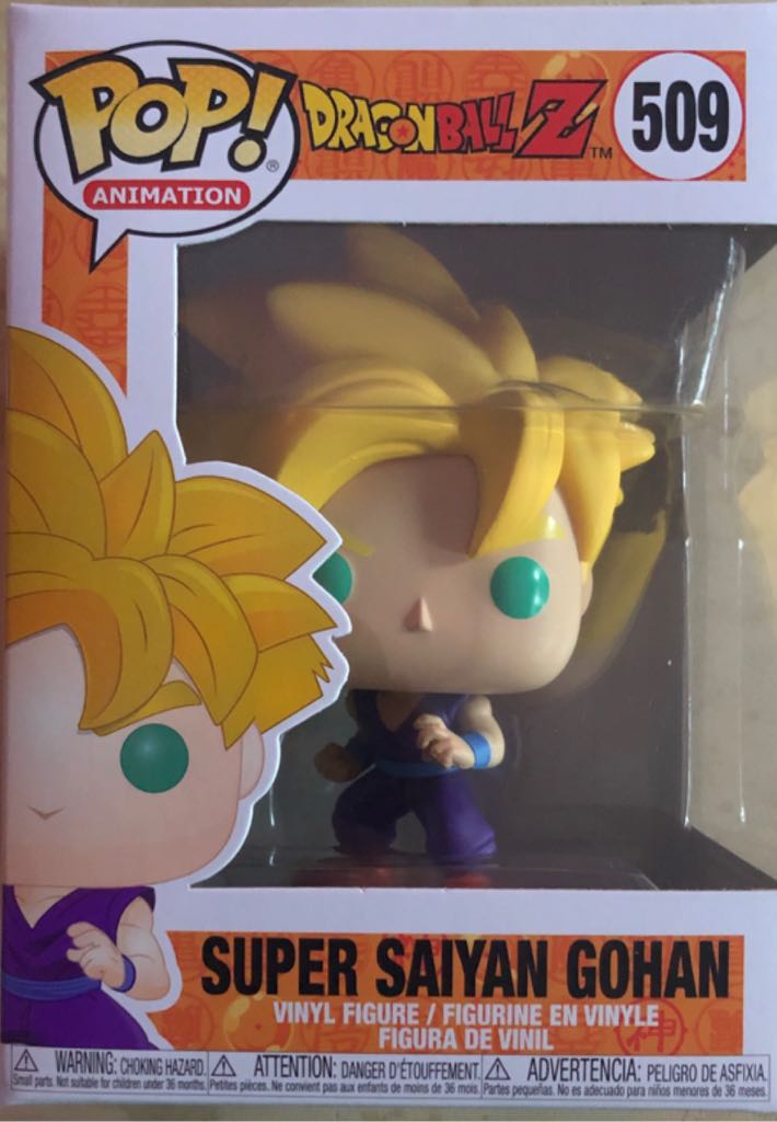 509 Super Saiyan Gohan - Funko Pop ! Animation (Dragon Ball Z) action figure collectible - Main Image 2