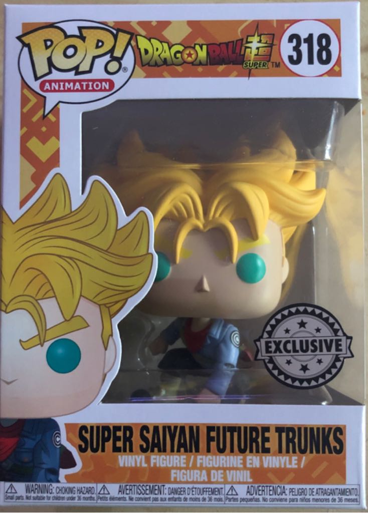 318 Super Saiyan Future Trunks - Funko Pop ! Animation (Dragon Ball Super) action figure collectible - Main Image 2