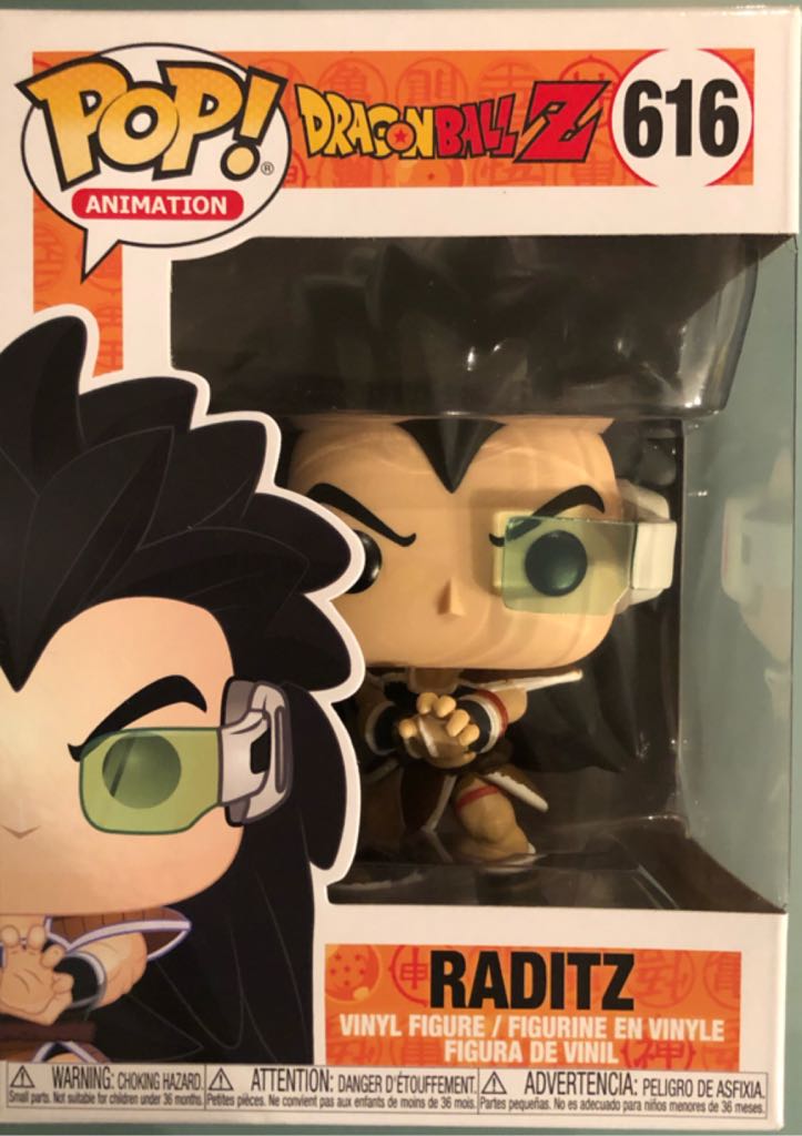616 Raditz - Funko Pop ! Animation (Dragon Ball Z) action figure collectible - Main Image 2