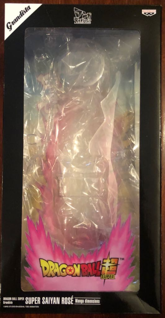 Banpresto Dragonball Z Grandista Manga Black Goku Super Saiyan Rose - Manga Dimensions / Grandista / Banpresto (Dragon Ball Super) action figure collectible [Barcode 3296580825141] - Main Image 2