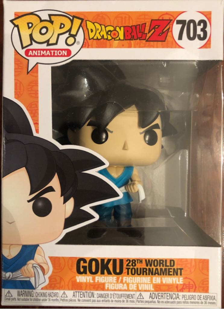Pop! Animation Dragon Ball Z - Goku 28th World Tournament # 703 - Dragon Ball Collection / Banpresto (Dragon Ball Z) action figure collectible [Barcode 889698442602] - Main Image 2