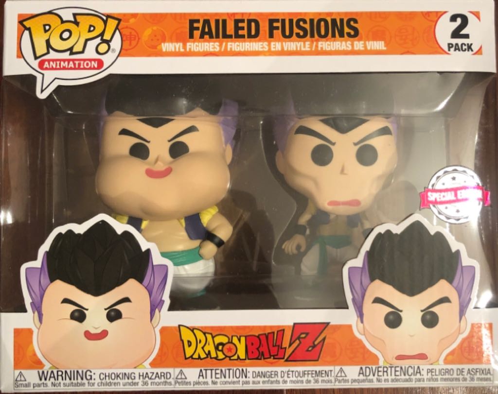 2 Failed Fusions - Funko Pop ! Animation (Dragon Ball Z) action figure collectible - Main Image 2