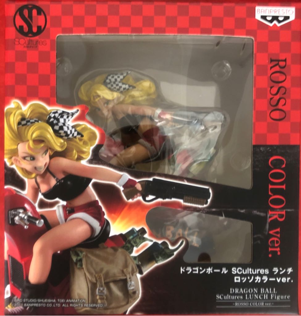Lunch Rosso Color - Scultures Big Tenkaichi Budokai 2 (Dragon Ball) action figure collectible [Barcode 3296580269068] - Main Image 2