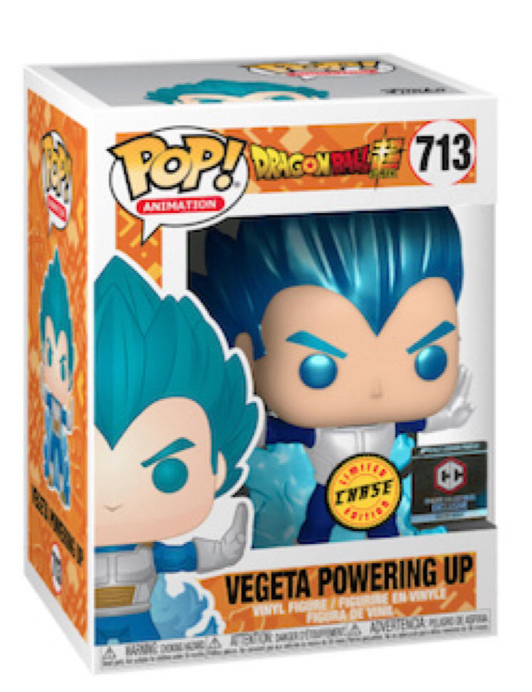 713 Vegeta Powering Up CHASE - Funko Pop ! Animation (Dragon Ball Super) action figure collectible - Main Image 2