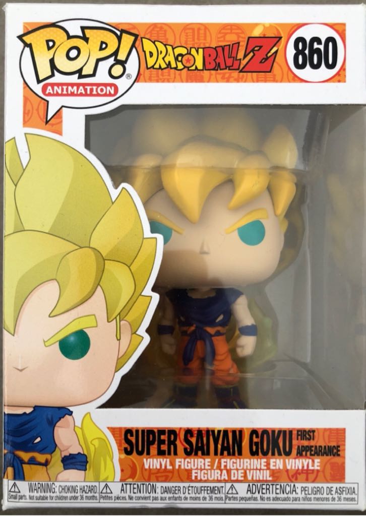 860 Super Saiyan Goku First Appearance - Funko Pop ! Animation (Dragon Ball Z) action figure collectible - Main Image 2