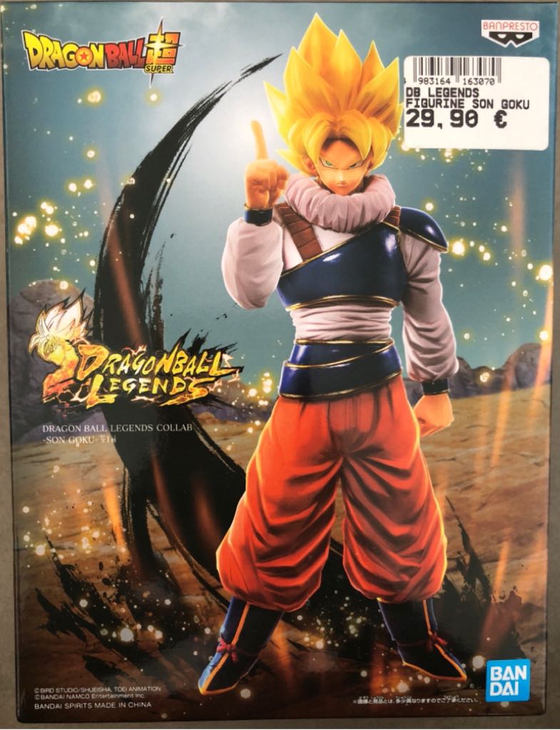Son Goku - Dragon Ball Legends / Bandai (Dragon Ball Super) action figure collectible - Main Image 2