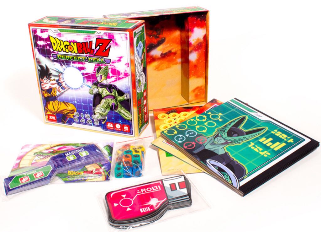 Game Perfect Cell Dice Game - Goodies Dragon Ball (Dragon Ball Z) action figure collectible [Barcode 827714014211] - Main Image 2
