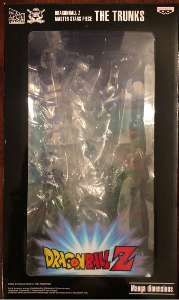 Trunks Super Saiyan - Manga Dimensions / Master Stars Piece (Dragon Ball Z) action figure collectible [Barcode 3296580261765] - Main Image 2