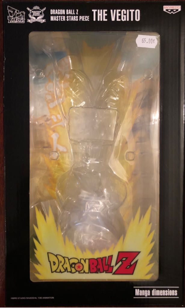 Vegito Super Saiyan - Manga Dimensions / Master Stars Piece (Dragon Ball Z) action figure collectible [Barcode 3296580269082] - Main Image 2
