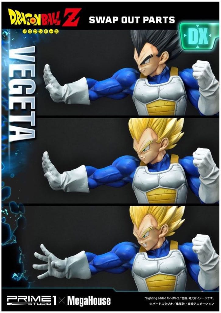 Vegata Deluxe Version - Resine / Pime 1 Studio (Dragon Ball Z) action figure collectible - Main Image 2